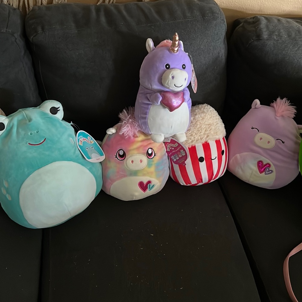 Assorted squishmallow bundle